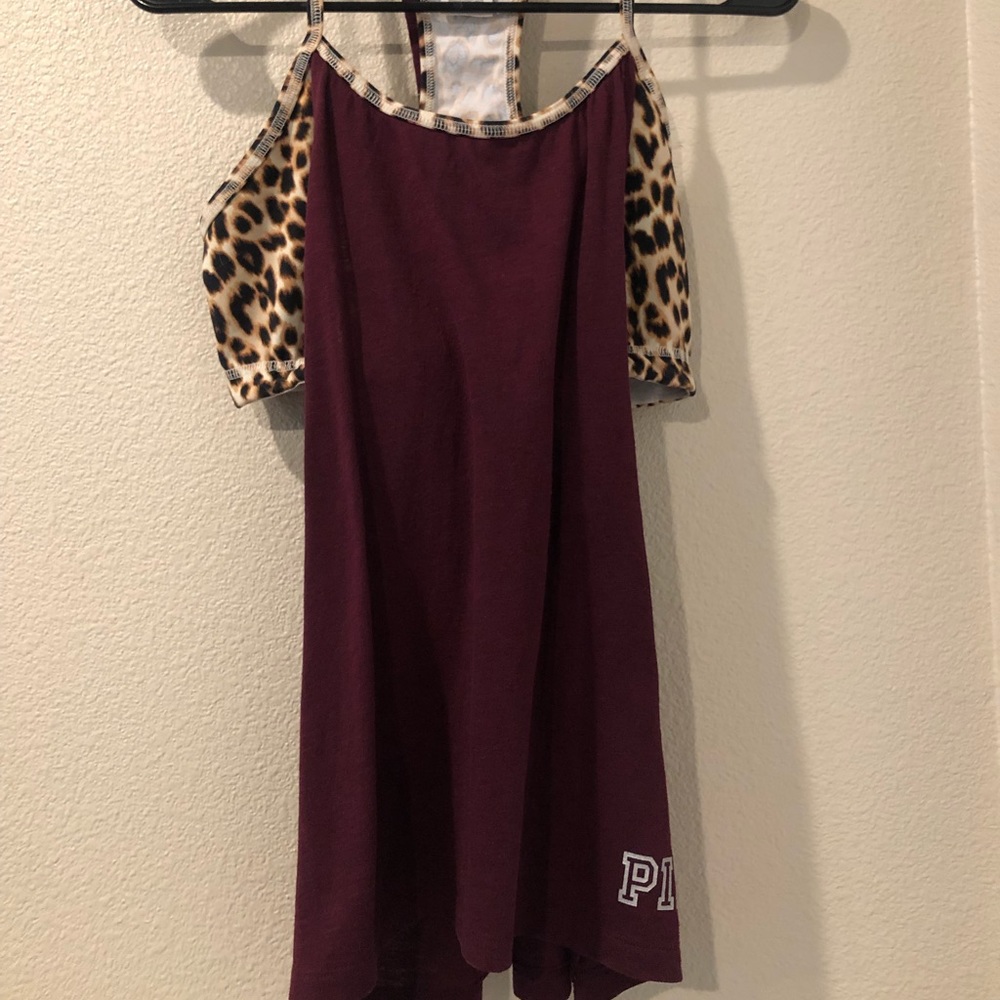 PINK Workout Tank Top with Built in Sports Bra